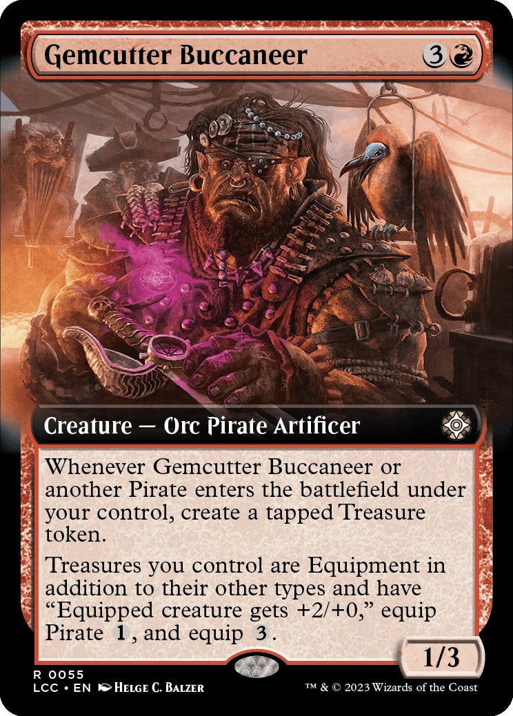 Gemcutter Buccaneer (Extended Art) [LCC - 55]