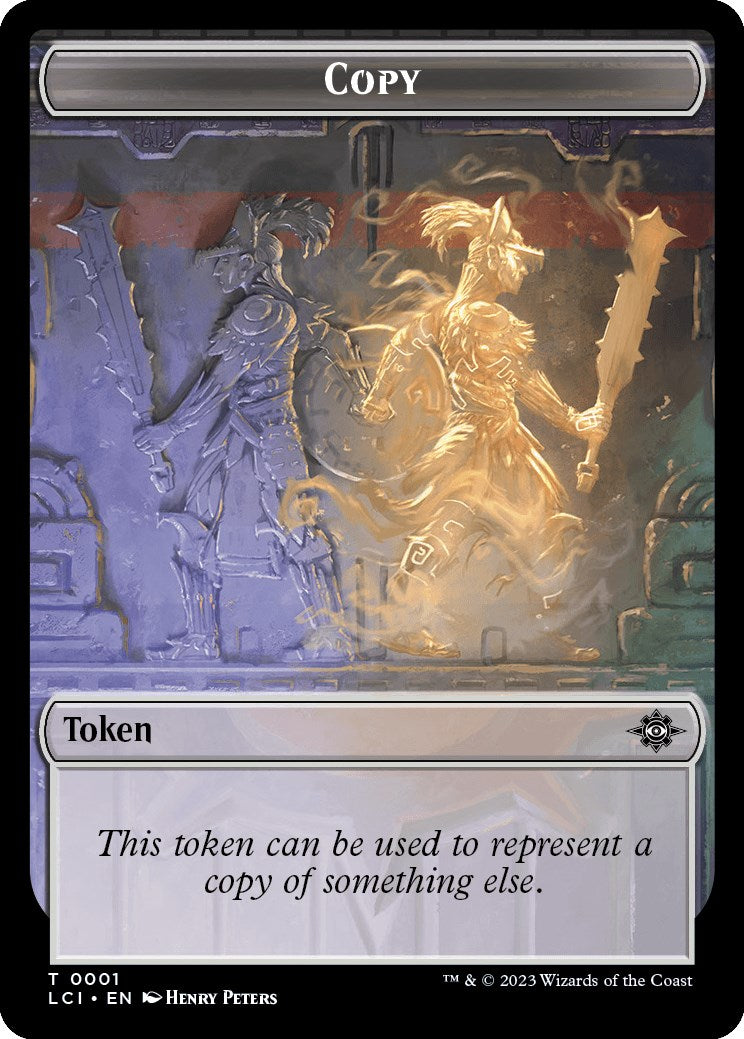 Copy // Dinosaur (0009) Double-Sided Token
