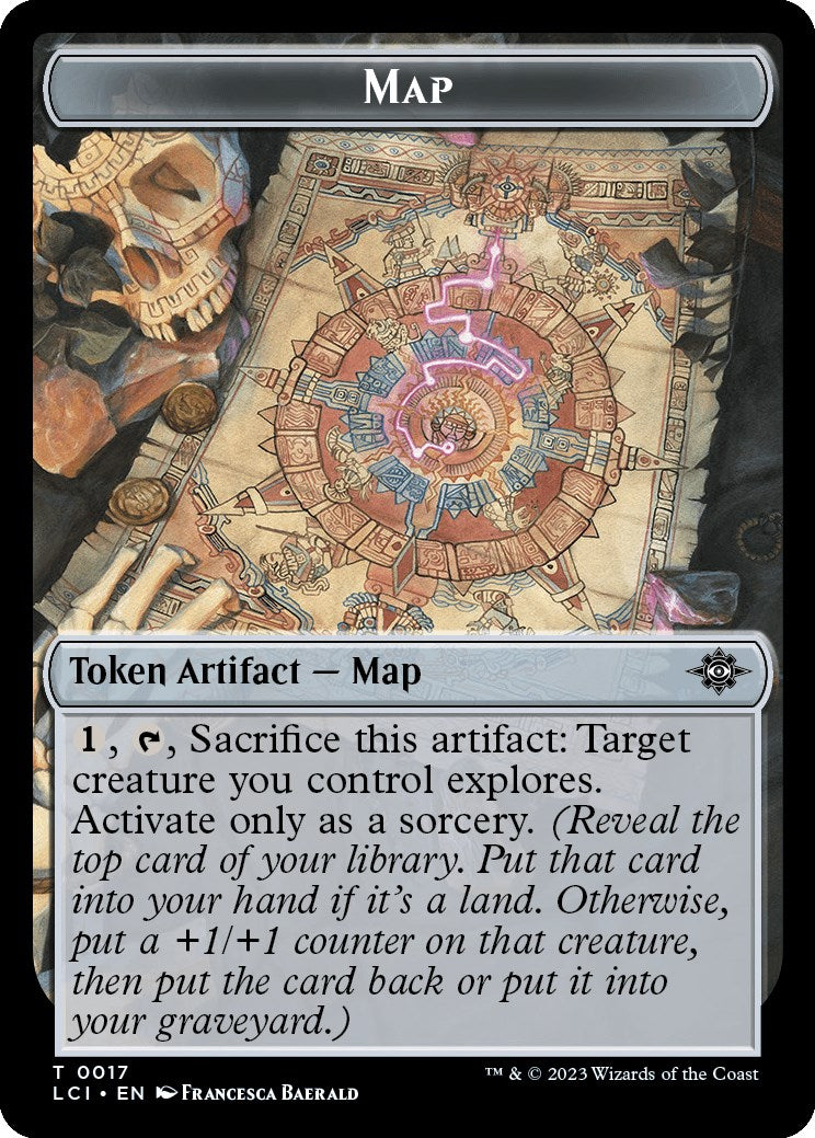 Map // Dinosaur (0001) Double-Sided Token