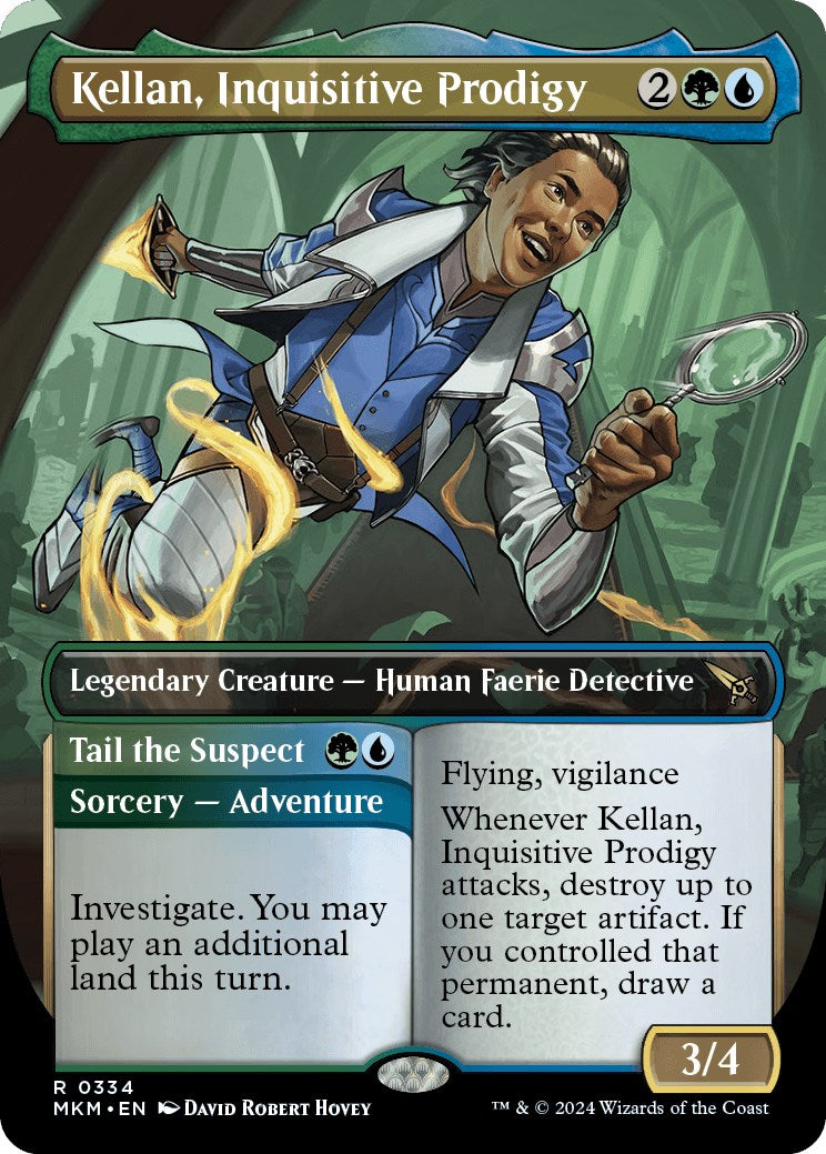 Kellan, Inquisitive Prodigy (Borderless) [MKM - 334]