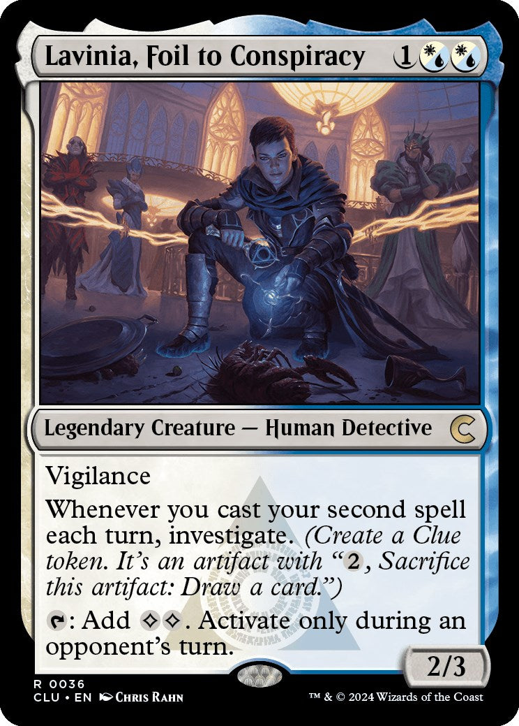 Lavinia, Foil to Conspiracy [CLU - 36]