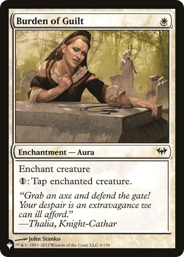 Burden of Guilt [LIST - 4/158]
