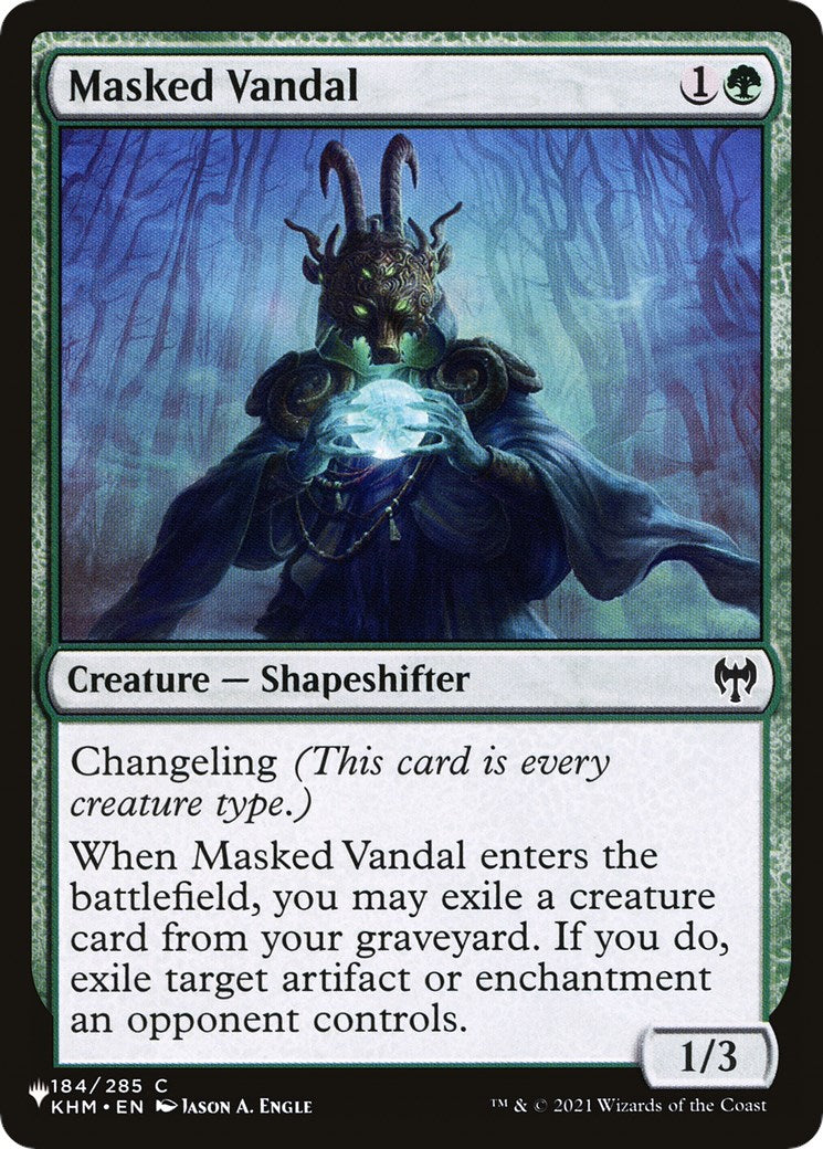 Masked Vandal [LIST - 184]