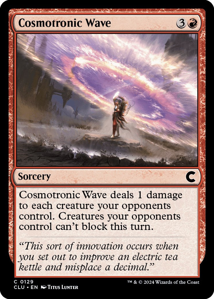 Cosmotronic Wave