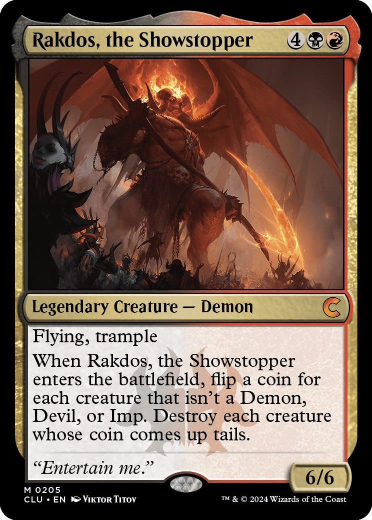 Rakdos, the Showstopper [CLU - 205]
