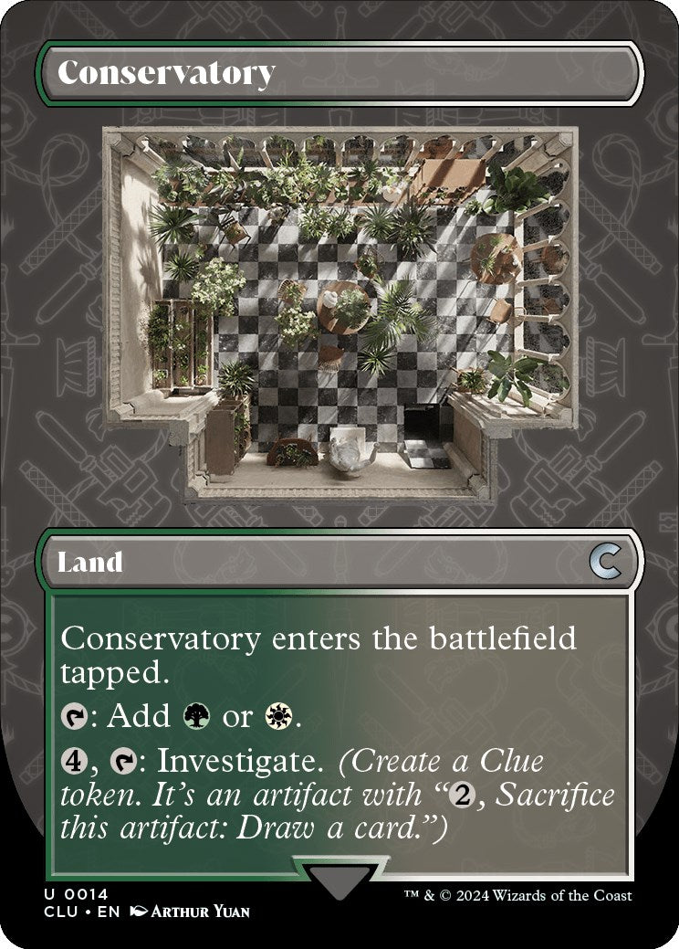 Conservatory (Borderless) [CLU - 14]
