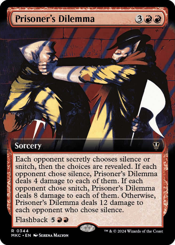 Prisoner's Dilemma (Extended Art) [MKC - 344]