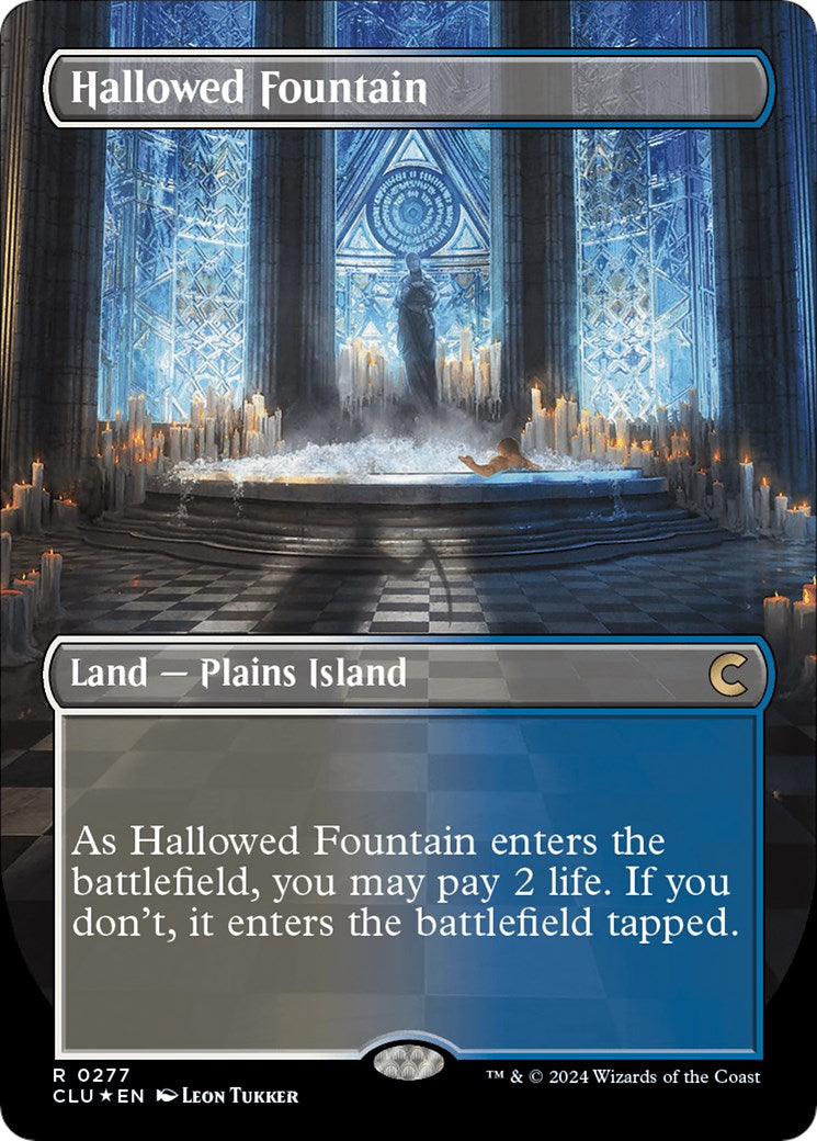 Hallowed Fountain (Borderless) [CLU - 277]