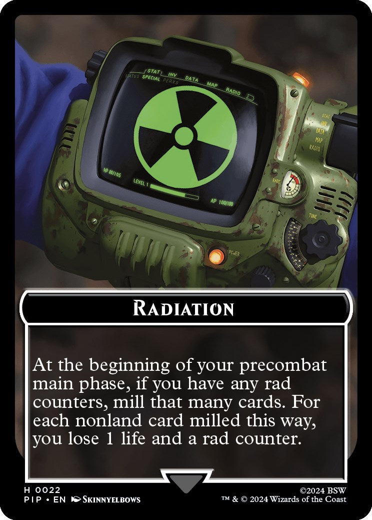 Radiation // Thopter Double-Sided Token