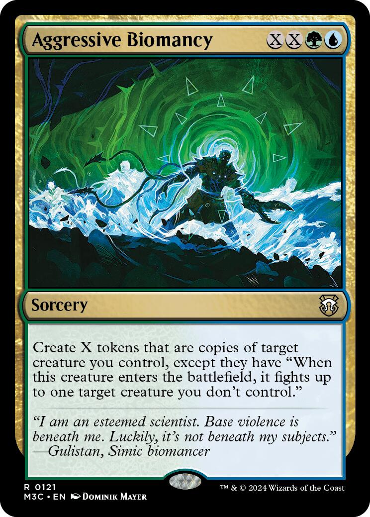 Aggressive Biomancy [M3C - 121]
