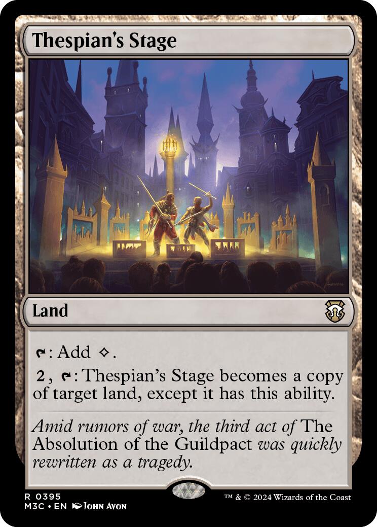 Thespian's Stage [M3C - 395]