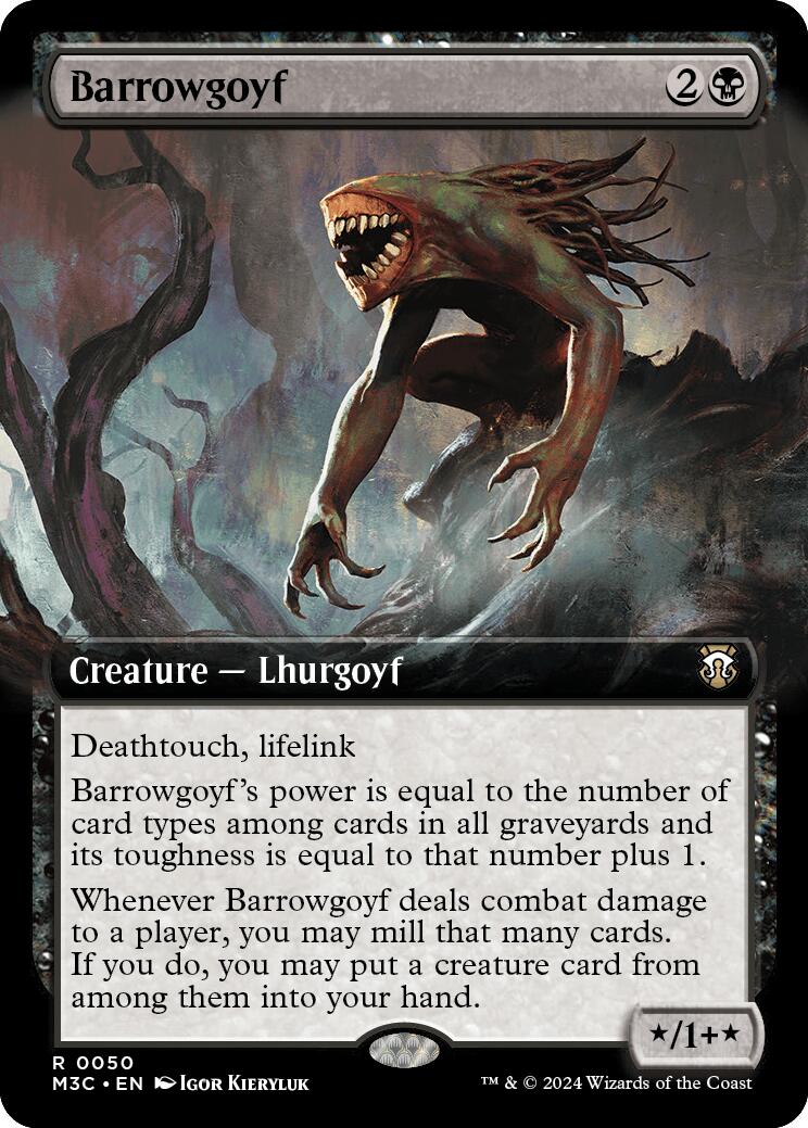 Barrowgoyf (Extended Art) (Ripple Foil) [M3C - 50]