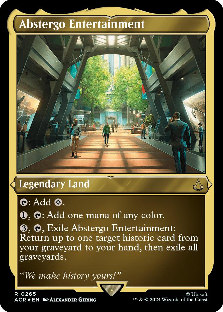 Abstergo Entertainment (Foil Etched) [ACR - 265]