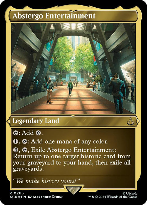 Abstergo Entertainment (Foil Etched) [ACR - 265]