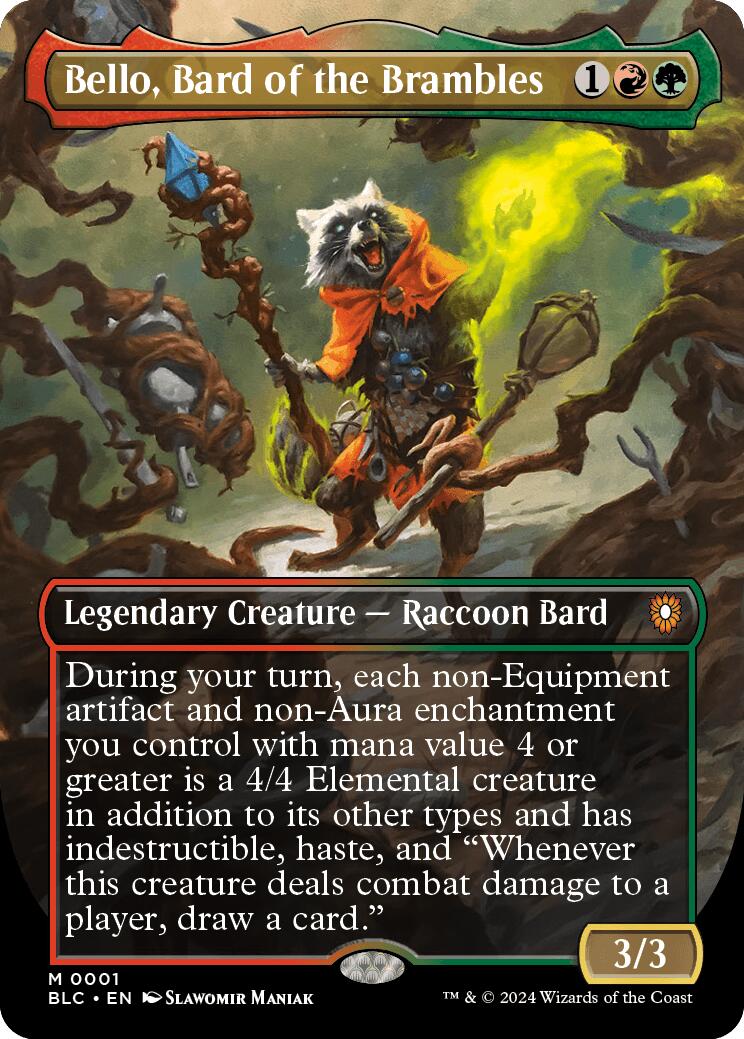 Bello, Bard of the Brambles (Borderless) [BLC - 1]