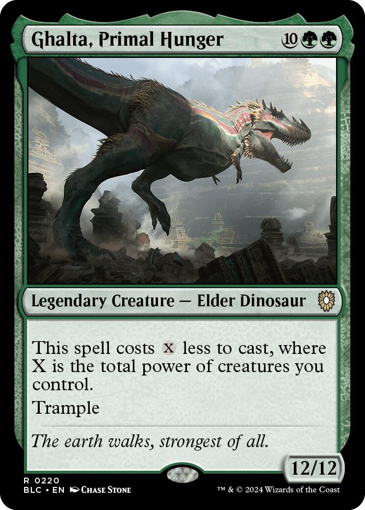 Ghalta, Primal Hunger [BLC - 220]