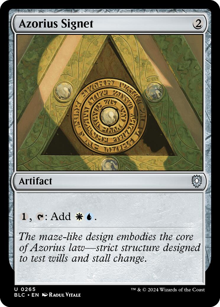 Azorius Signet [BLC - 265]
