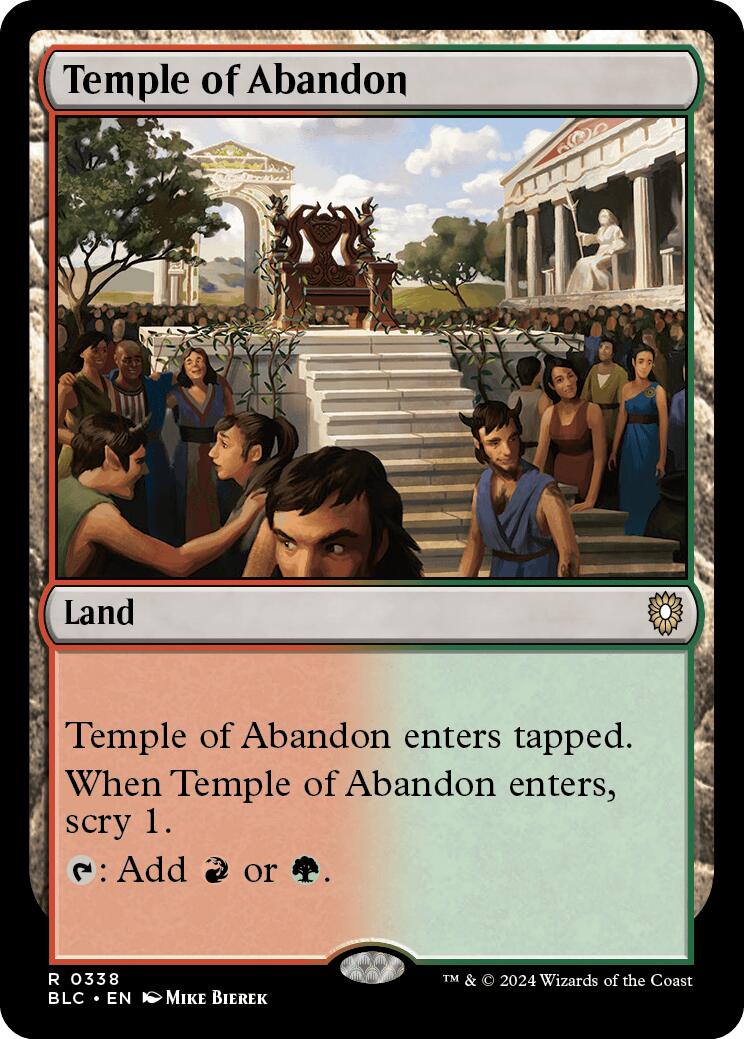 Temple of Abandon [BLC - 338]