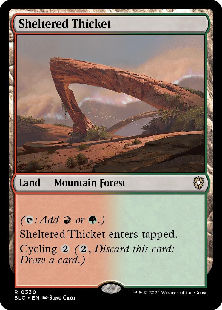 Sheltered Thicket [BLC - 330]