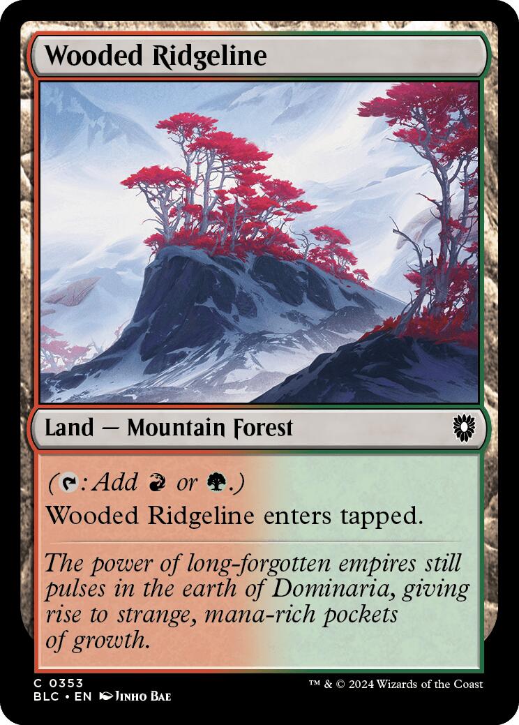 Wooded Ridgeline [BLC - 353]