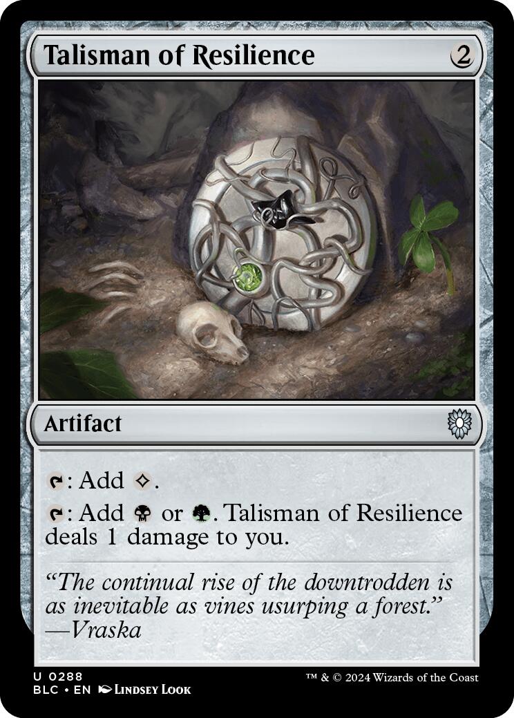 Talisman of Resilience [BLC - 288]