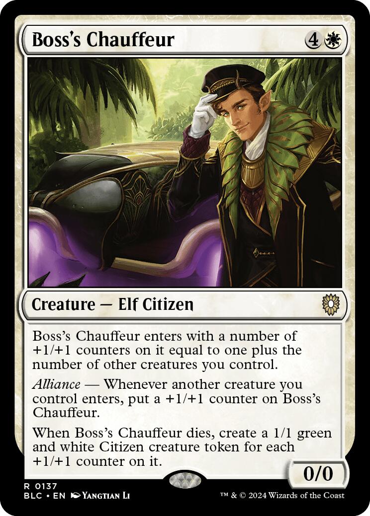 Boss's Chauffeur [BLC - 137]