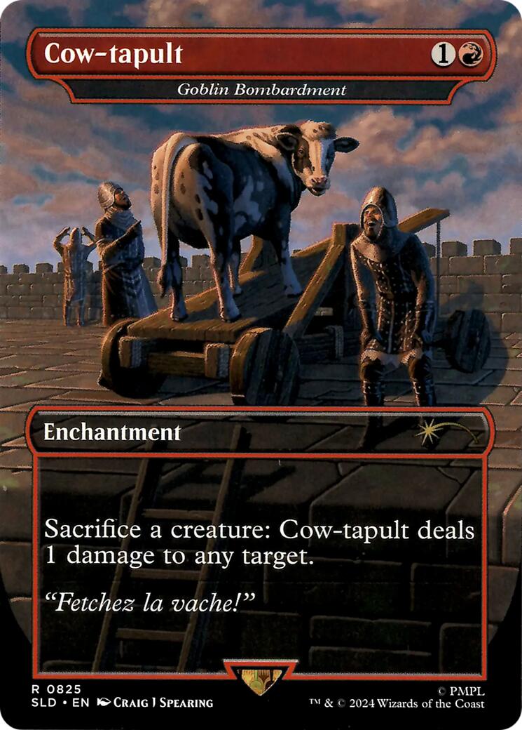Cow-tapult - Goblin Bombardment [SLD - 825]