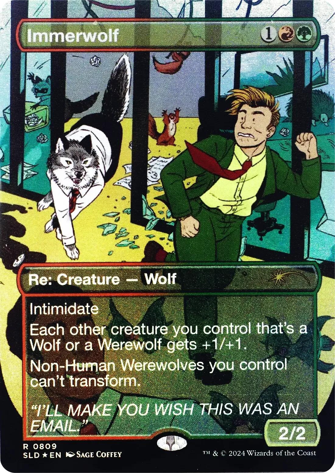 Immerwolf Rainbow Foil