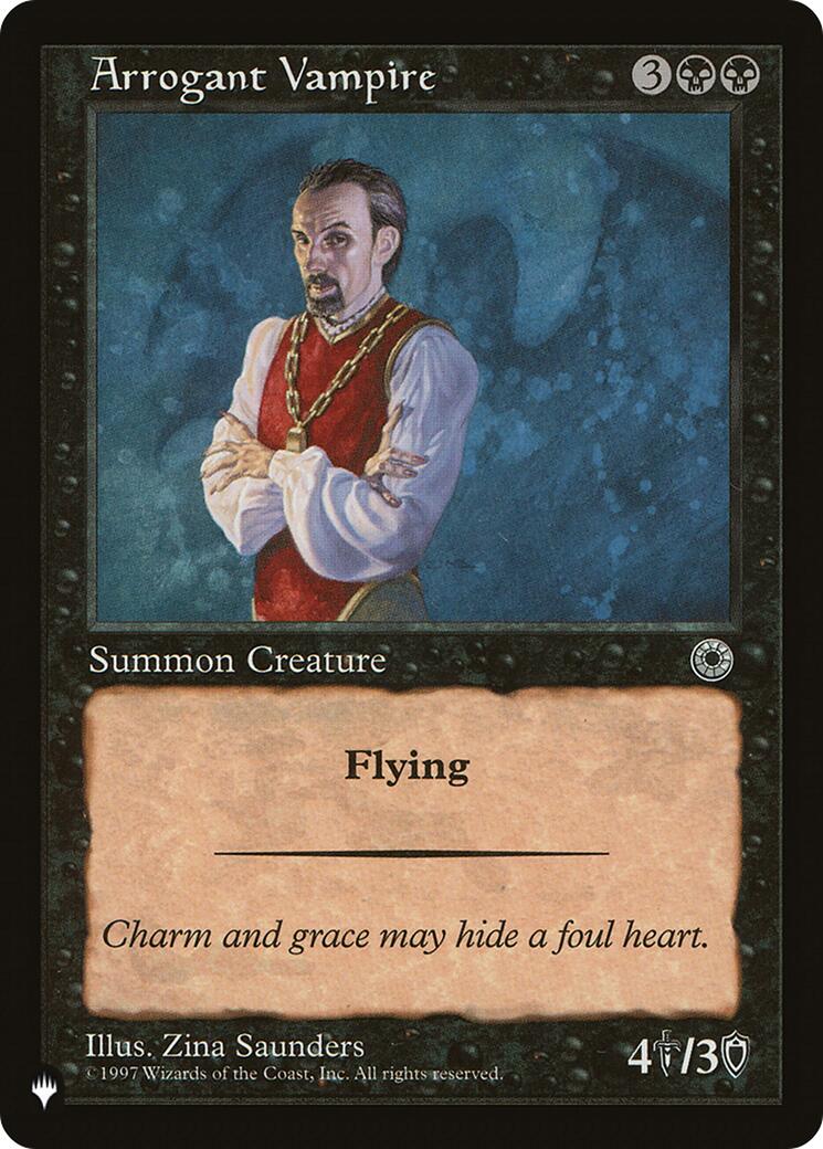 Arrogant Vampire [LIST - N/A]