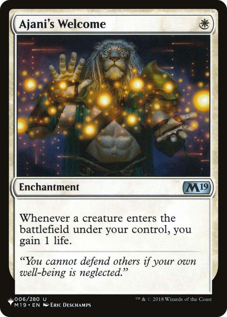 Ajani's Welcome [LIST - 006/280]