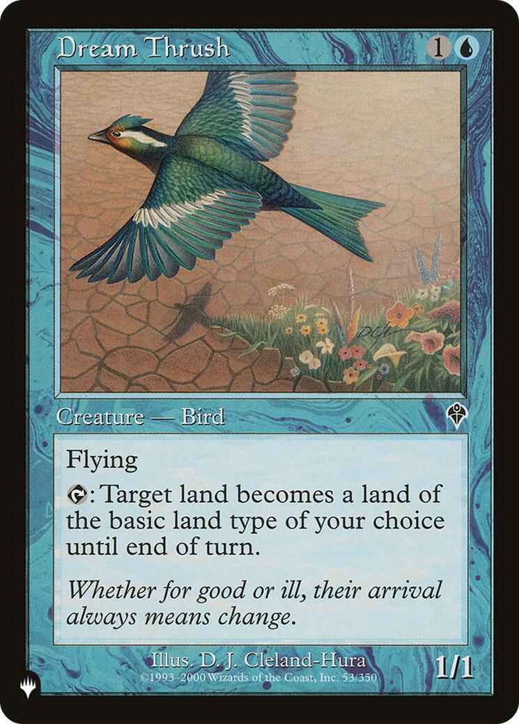 Dream Thrush [LIST - 53/350]