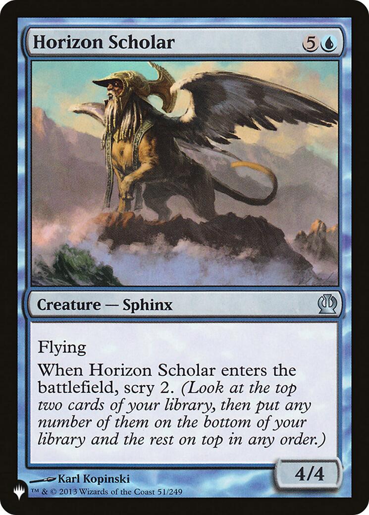 Horizon Scholar [LIST - 51/249]