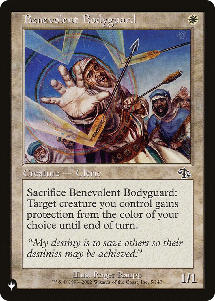 Benevolent Bodyguard [LIST - 5/143]