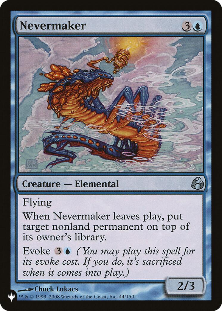 Nevermaker [LIST - 44/150]