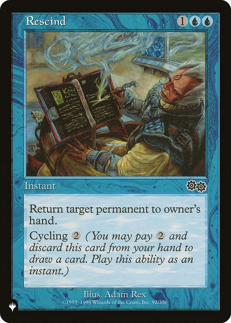 Rescind [LIST - 92/350]
