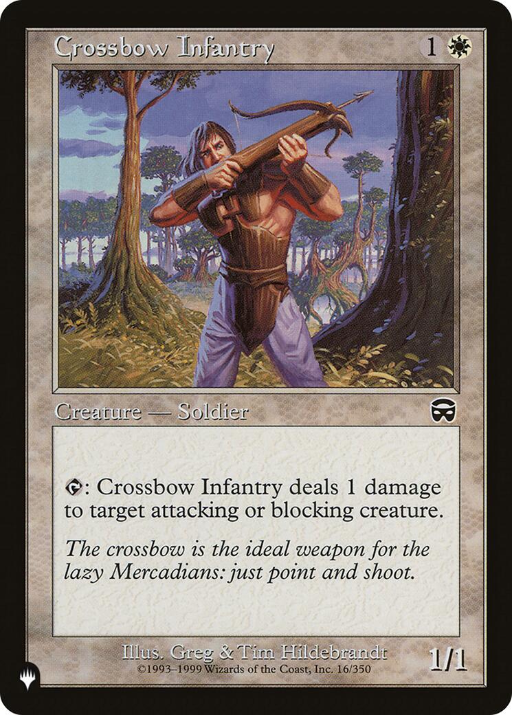 Crossbow Infantry [LIST - 16/350]