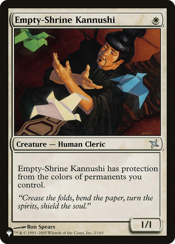 Empty-Shrine Kannushi [LIST - 2/165]