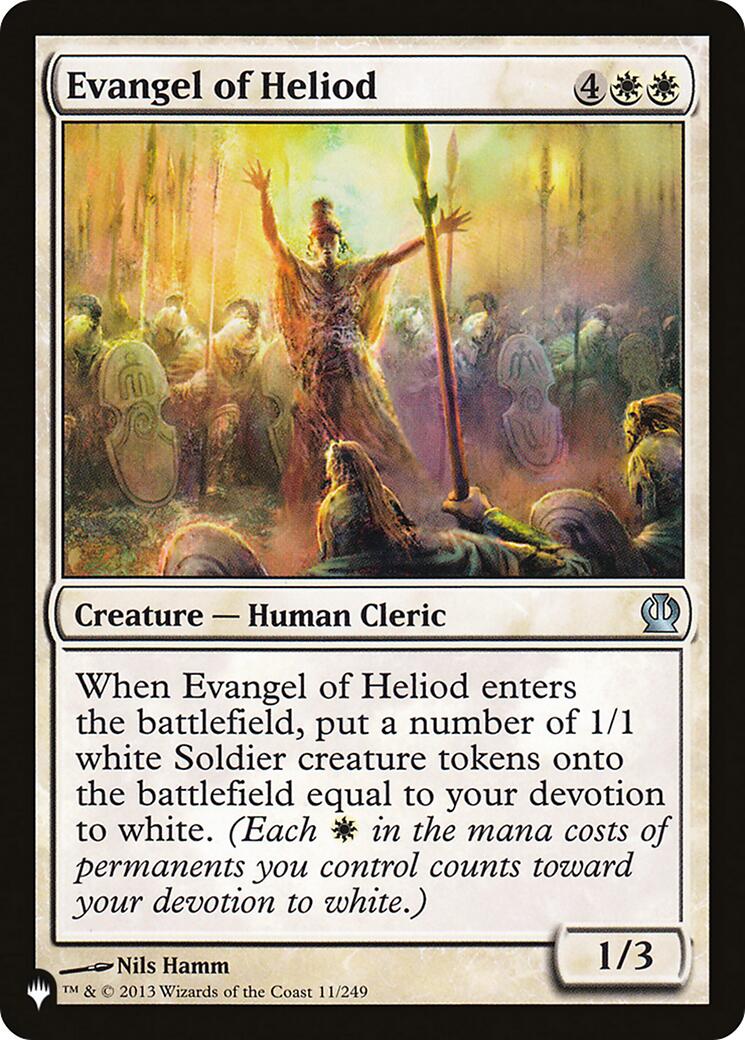 Evangel of Heliod [LIST - 11/249]