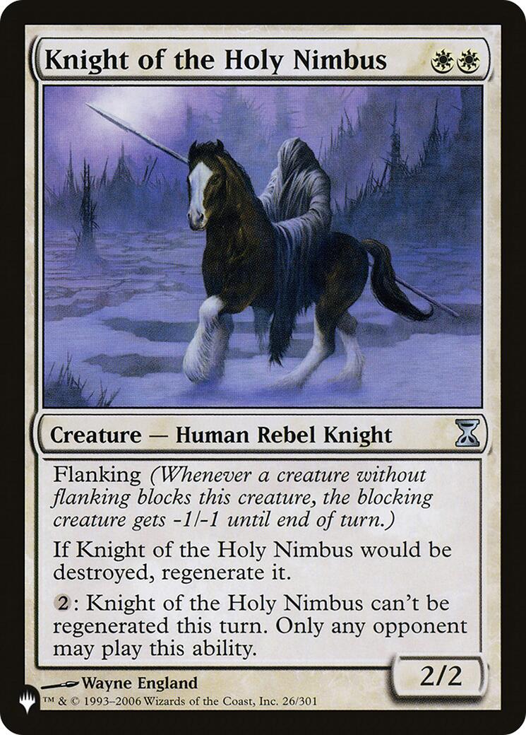 Knight of the Holy Nimbus [LIST - 26/301]