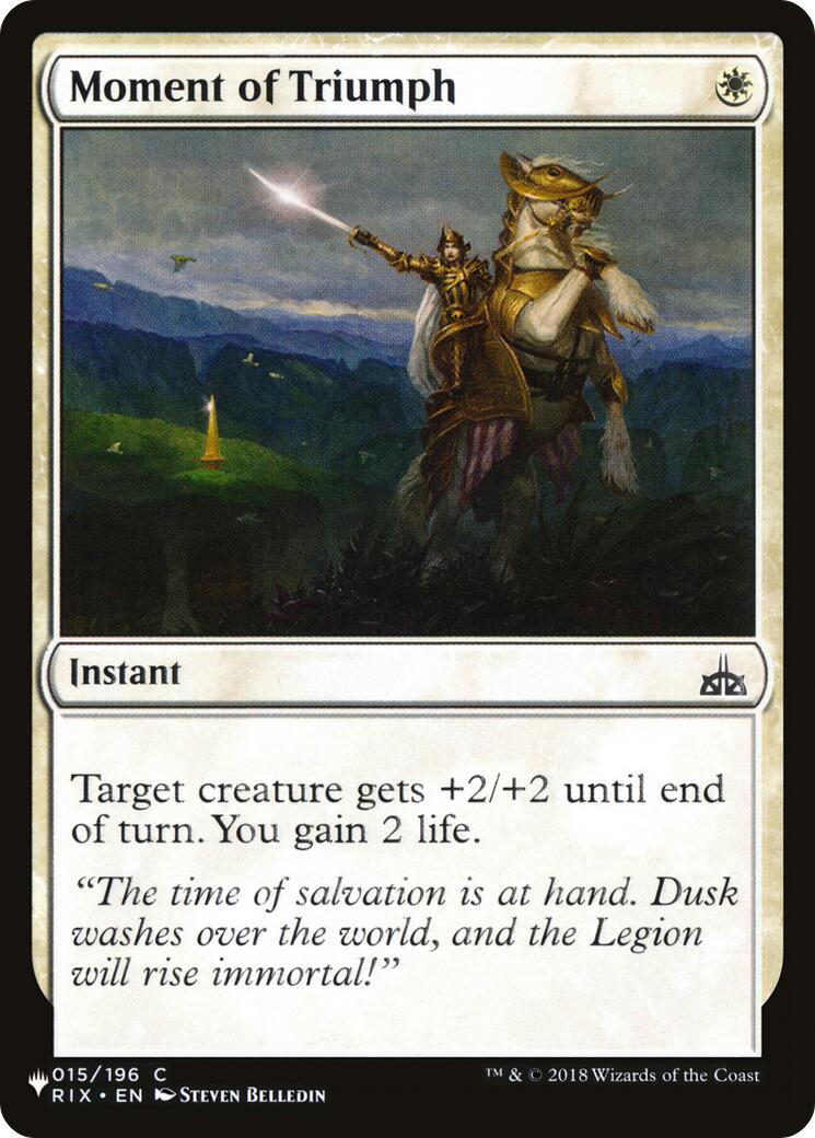 Moment of Triumph [LIST - 015/196]