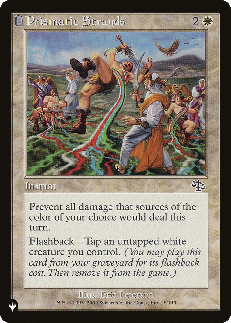 Prismatic Strands [LIST - 18/143]