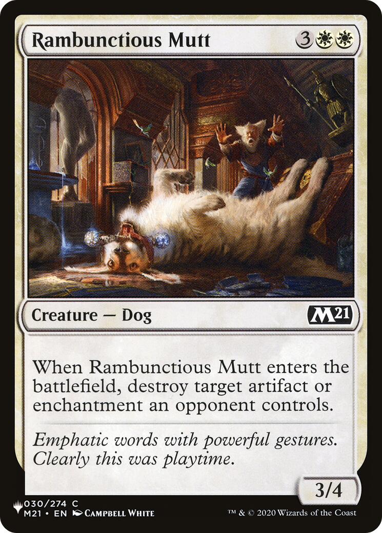 Rambunctious Mutt [LIST - 030/274]