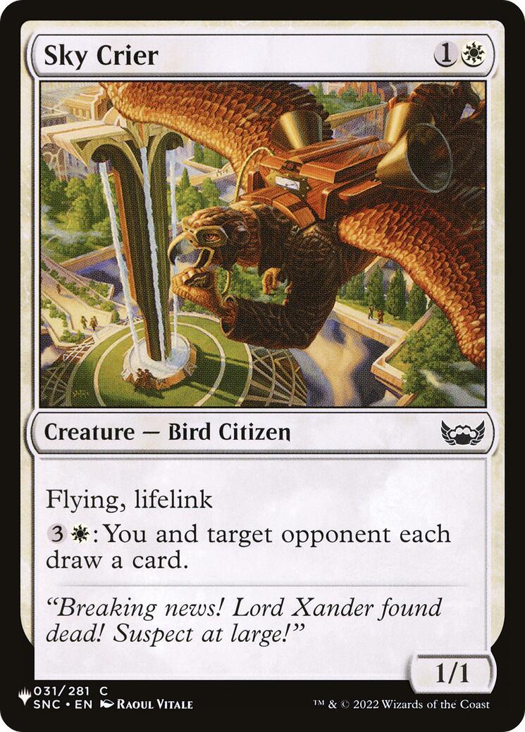 Sky Crier [LIST - 031/281]
