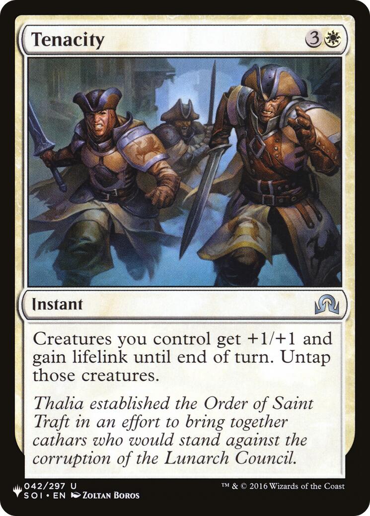 Tenacity [LIST - 042/297]