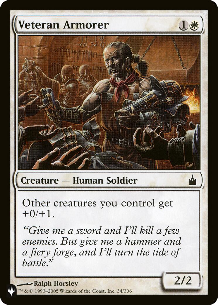 Veteran Armorer [LIST - 34/306]