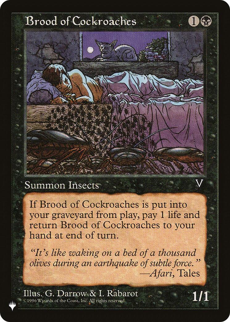 Brood of Cockroaches [LIST]