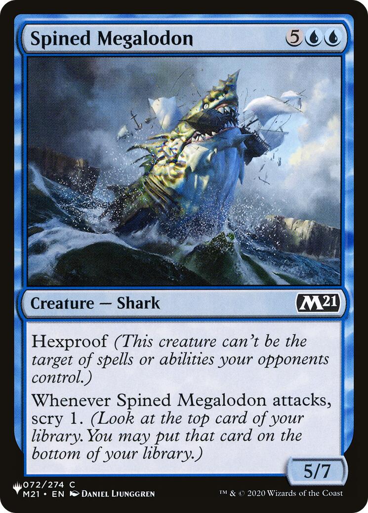 Spined Megalodon [LIST - 072/274]