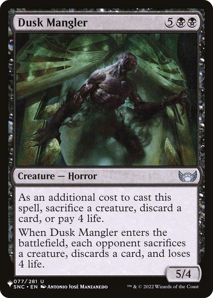 Dusk Mangler [LIST - 077/281]