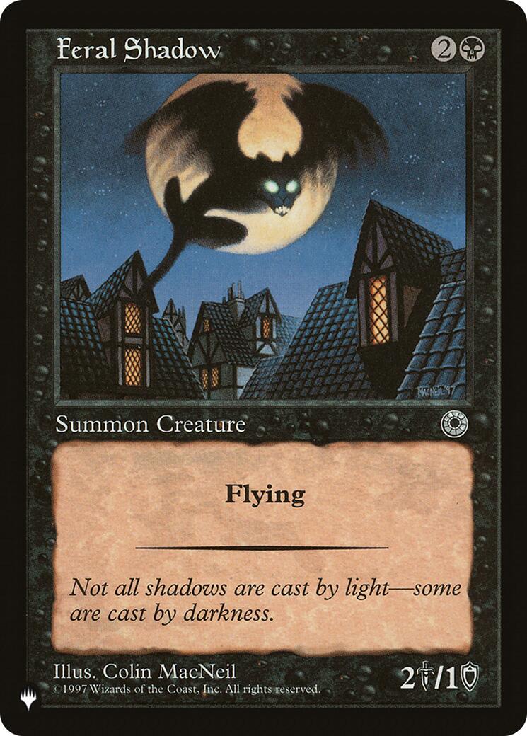 Feral Shadow [LIST]
