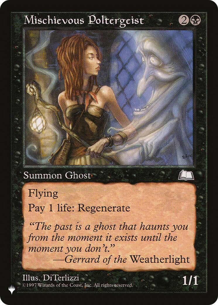 Mischievous Poltergeist [LIST]